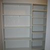 Another view of the master closet in the Watauga rental house